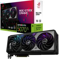 ASUS GeForce RTX 5070 Ti ROG Strix GAMING, Grafikkarte DLSS 4, 3x DisplayPort, 2x HDMI 2.1