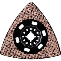 Bosch Professional Expert Carbide Schleifplatte AVZ 90 RT4 MultiMaterial, Ø 90mm, Schleifscheibe Starlock, K40