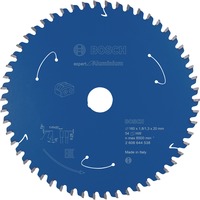 Bosch Professional Kreissägeblatt Expert for Aluminium, Ø 160mm, 54Z Bohrung 20mm, für Akku-Handkreissägen