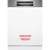Bosch SBI4ECS21E Serie 4, Spülmaschine edelstahl (gebürstet), 60 cm, Home Connect, XXL