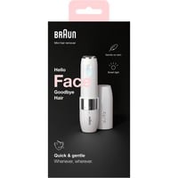 Braun Face FS1000 Mini-Gesichtshaarentferner weiß/chrom