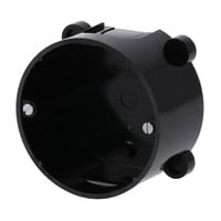 Busch-Jaeger Dose für Unterputz Steckdose 3095-1 schwarz, Retail