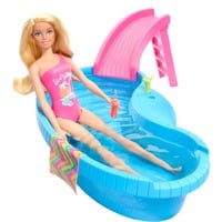 Barbie Pool mit Puppe Serie: Barbie Art: Puppe Altersangabe: ab 36 Monaten Zielgruppe: Kindergartenkinder