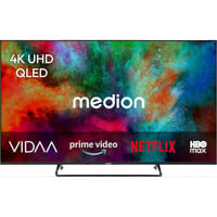 Medion LIFE MD 843602, QLED-Fernseher 108 cm (43 Zoll), schwarz, UltraHD/4K, Triple Tuner, VIDAA