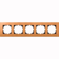 Merten Holzrahmen 5fach buche, Retail