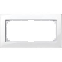 Merten M-PLAN Rahmen 2-fach ohne Mittelsteg, Abdeckung Retail