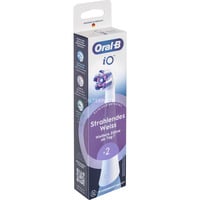 Oral-B Oral-B iO Strahlendes Weiss 2er, Aufsteckbürste weiß, Für eine aufhellende Reinigung