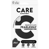 PanzerGlass Fearlessly Fashionable Case, Handyhülle schwarz, Samsung Galaxy S25+, QI-kompatibel