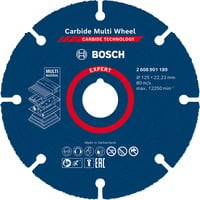 Bosch Professional EXPERT Carbide MultiWheel Trennscheibe, Ø 125mm Bohrung 22,23mm, gerade