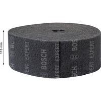 Bosch Professional Expert Vliesrolle N880 Ultrafein S, 115mmx10m, Schleifblatt grau, 10 Meter Rolle, zum Handschleifen