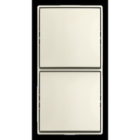 Busch-Jaeger Kombinationsschalter Schalter Aufputz weiß, Retail