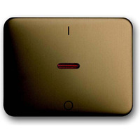 Busch-Jaeger Kontrollwippe mit Aufdruck Ein Aus bronze, Retail