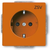 Busch-Jaeger Schutzkontaktsteckdose Einsatz orange, Retail