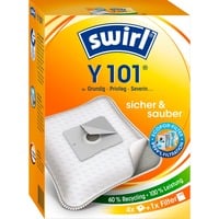 Swirl Staubsaugerbeutel Y101 MicroPor 4 Stück