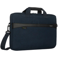 Targus Notebooktasche GeoLite EcoSmart Essential Slim Brief  dunkelblau/schwarz, bis 40,6 cm I 16"