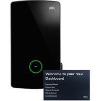 ABL E-Mobility Wallbox eM4 Single, Extender reev ready, 22kW schwarz, 3-phasig, WLAN, Bluetooth, LTE, MID-Energiezähler