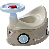 Baby-Potty Grau, Töpfchen grau/blau