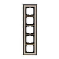 Busch-Jaeger Rahmen fünffach weiß, Retail