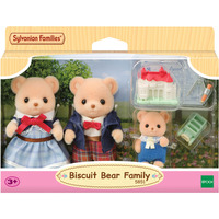 Sylvanian Families - Biscuit Bären Familie, Konstruktionsspielzeug