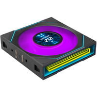 Lian Li UNI FAN SL-INF LCD FLEX 120 Wireless, Gehäuselüfter schwarz, 120 mm