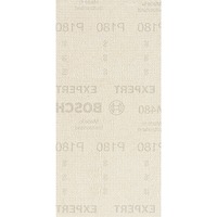 Bosch Professional Expert M480 Netzstruktur-Schleifblatt 93 x 186mm, K180 10 Stück, für Schwingschleifer
