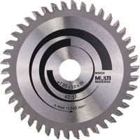 Bosch Professional PRO Multi Material Kreissägeblatt, Ø 130mm, 42Z Bohrung 20mm, für Handkreissägen