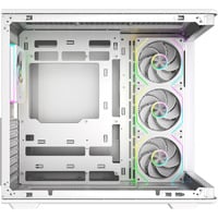 Cooler Master Elite 600 ARGB , Tower-Gehäuse weiß, Tempered Glass x 2