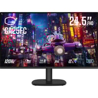 Cooler Master GA25FC, Gaming-Monitor 62.2 cm (24.5 Zoll), schwarz, FullHD, IPS, Adaptive-Sync, 120Hz Panel