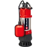 Einhell Schmutzwasserpumpe GC-DP 5010 G, Tauch- / Druckpumpe rot/edelstahl, 500 Watt