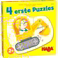 HABA Vier erste Puzzles Baustelle 