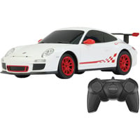 Jamara Deluxe Car Series - Porsche GT3 RS, RC weiß, Maßstab 1:24, 2,4 GHz