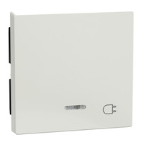 Merten Wippe Kontrollfenster Schalter und Taster Einsatz weiß (glänzend), Retail