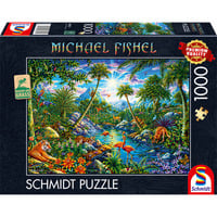 4001504586119 - Michael Fishel Inselparadies Puzzle