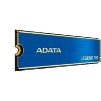 ADATA LEGEND 700 512 GB, SSD blau/gold, PCIe 3.0 x4, NVMe 1.4, M.2 2280
