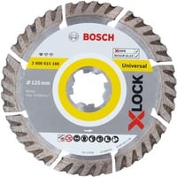 Bosch X-LOCK Diamanttrennscheibe Standard for Universal, Ø 125mm Bohrung 22,23mm