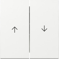 Gira Wippe zweifach mit Pfeilsymbol weiß, Retail