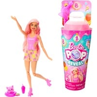 Mattel Barbie Pop! Reveal Juicy Fruits - Erdbeerlimonade, Puppe 