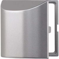 Merten Zwischenring mit Klappdeckel, Adapter aluminium, Retail