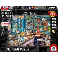Steve Read: Secret Puzzles - Künstler-Atelier 1000 Teile Teile: 1000 Altersangabe: ab 12 Jahren
