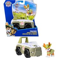 Spin Master Paw Patrol - Dschungel Jeep mit Tracker Spielfigur, Spielfahrzeug