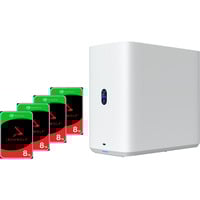 4250494931144 - Unifi UNAS4 + IronWolf NAS 4 x 8 TB Bundle