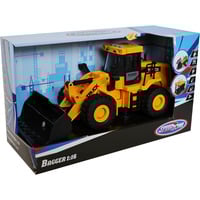 VEDES Bagger mit Licht, Sound und Friktion im Maßstab 1:16, Modellfahrzeug 