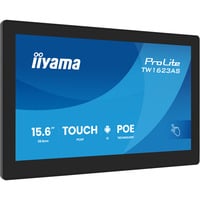iiyama ProLite TW1623AS-B3P, Public Display schwarz (matt), FullHD, IPS, Touchscreen, POE, HDMI, USB