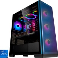 ALTERNATE Gaming-PC Window Edition • RTX 4080 • Intel® Core™ i7-14700KF • 32 GB RAM schwarz/transparent, Windows 11 Home 64-Bit