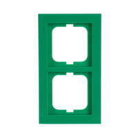 Busch-Jaeger Rahmen 2-fach grün, Retail