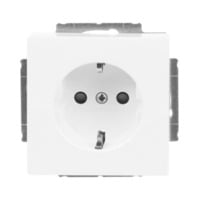 Busch-Jaeger Schutzkontakt Steckdosen Einsatz weiß, Retail