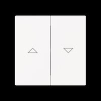 Busch-Jaeger Wippe Jalousie Pfeil auf ab weiß, Retail