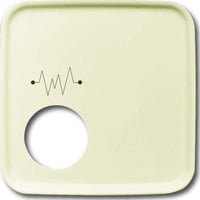 Busch-Jaeger Zentralscheibe Diagnostiksteckkontakt, Abdeckung weiß, Retail