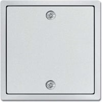 Busch-Jaeger Zentralscheibe für Zugschalter Schraubbefestigung, Abdeckung aluminium, Retail