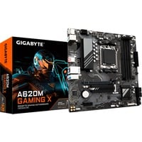 GIGABYTE A620M GAMING X, Mainboard schwarz/grau